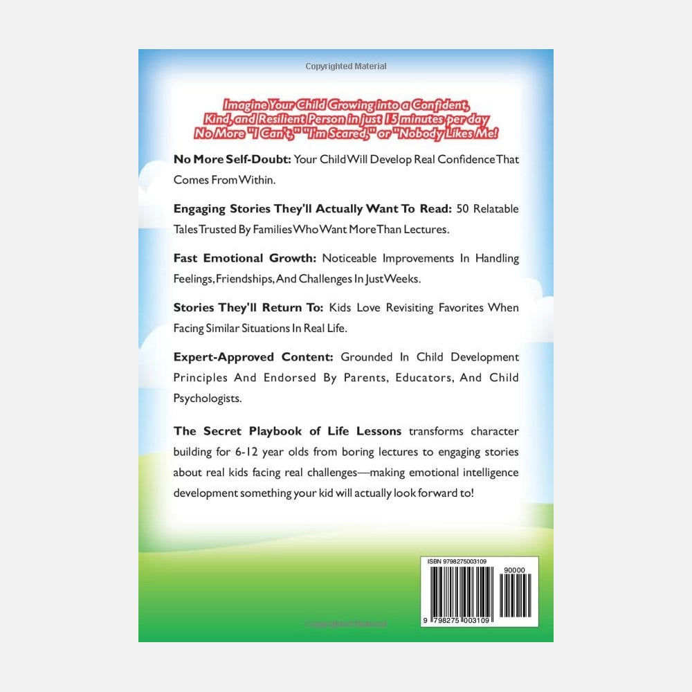 The Secret Playbook of Life Lessons for Kids Aged 6-12